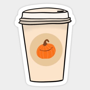 Pumpkin Spice Latte Sticker